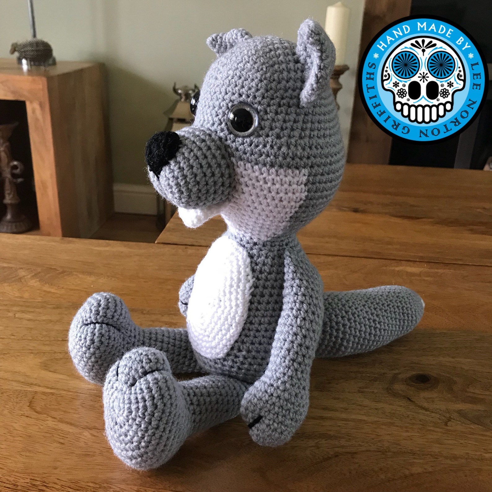 Wolf Amigurumi Pattern Crochet Wolf Pattern Wolf Pattern Etsy