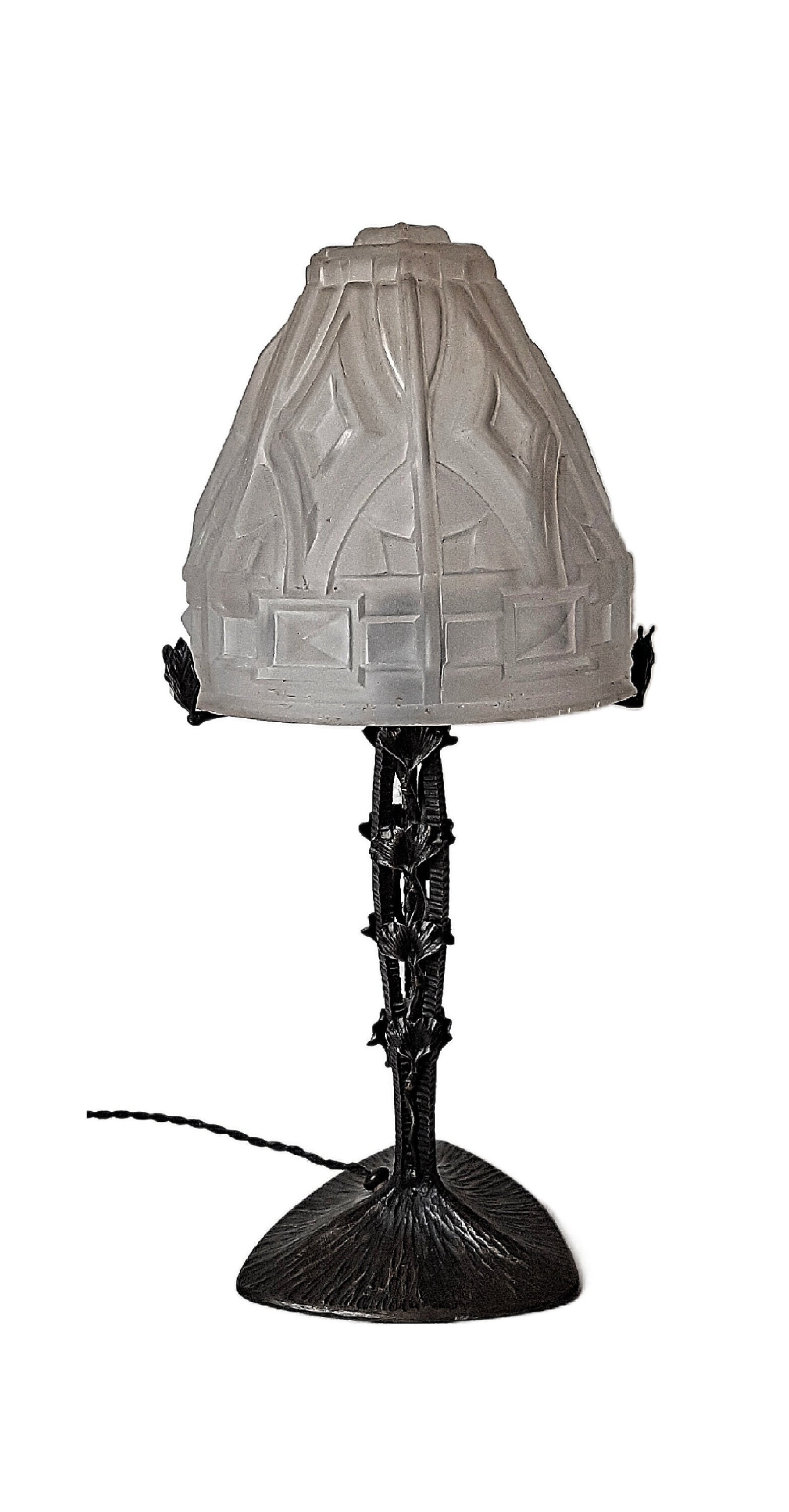 Grande Lampe Art Déco