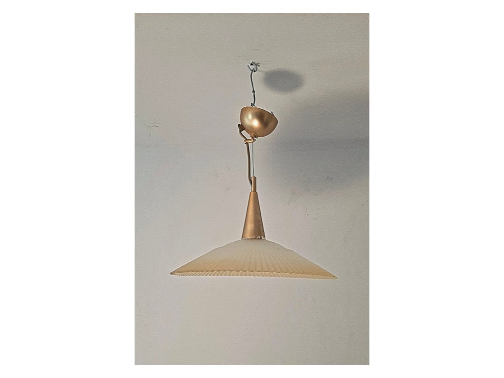 Pour Les Collectionneurs de Luminaires Vintage Français Années 1980 Pour Cuisine, Dinette Notre Cham