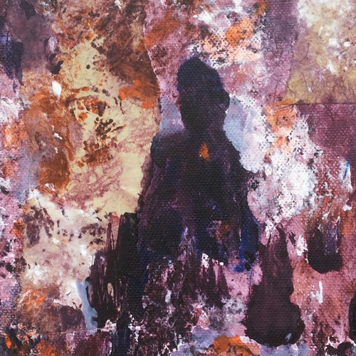 COLLAGEN, duo, MINDFULNESS I and II, Mindfulness, Painting shops Originals, Art, Art