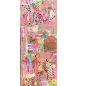 COLLAGE su legno, arte unica, stile retrò, dipinto originale, tecnica mista, GELATERIA 1988, acrilico, carta, estate, vacanza