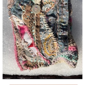 Tasche, boho, Unikat handgemacht, rosa grün natur, NELLA VECCHIA CASA, unique art, upcycling, nachhaltig, folk art, Geschenke Frauen, Urlaub