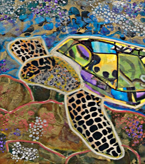 El mar y la tortuga