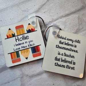 School leavers keyring gift | year 6 leavers gift | whole class gift | personalised teacher gift | class of 2025