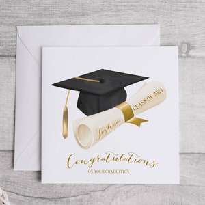 carte de félicitations | Bravo pour votre remise des diplômes | Sortant de l'université | Examens diplômants | Diplôme | Diplôme