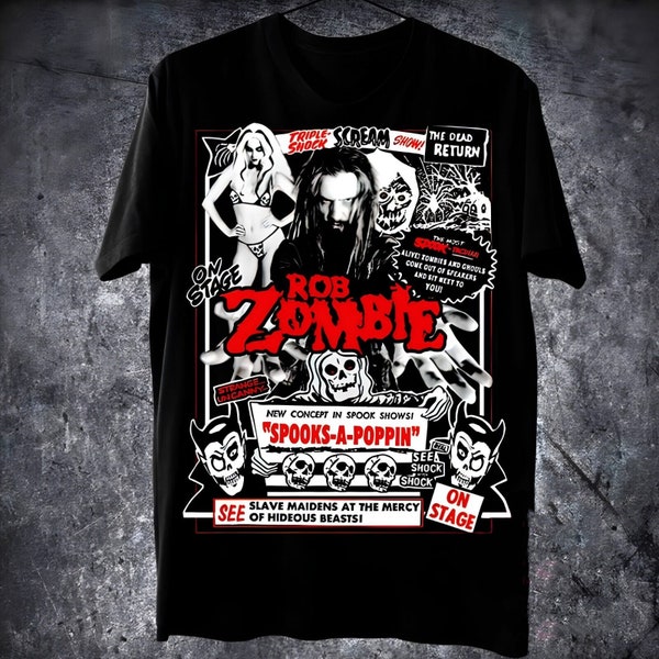 Rob Merch Rob Zombie - Etsy