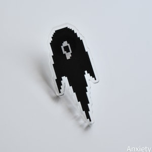 OMORI Something Acrylic Pin