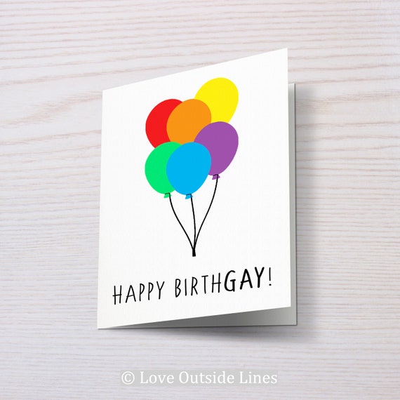 Birthday cards for gay couples