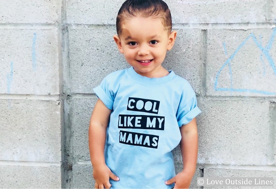 Cool Like My Mamas camiseta ropa de los niños ropa de bebé | Etsy México