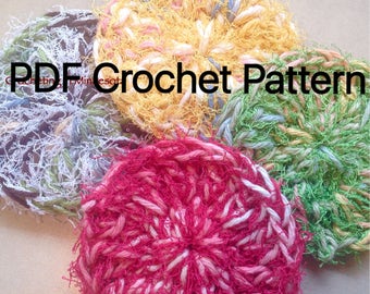 Easy Kitchen Scrubby PATTERN Crochet, Crochet Kitchen Scrubby, Pot Scrubber Pattern, Pot Scrubber, Scrubbie