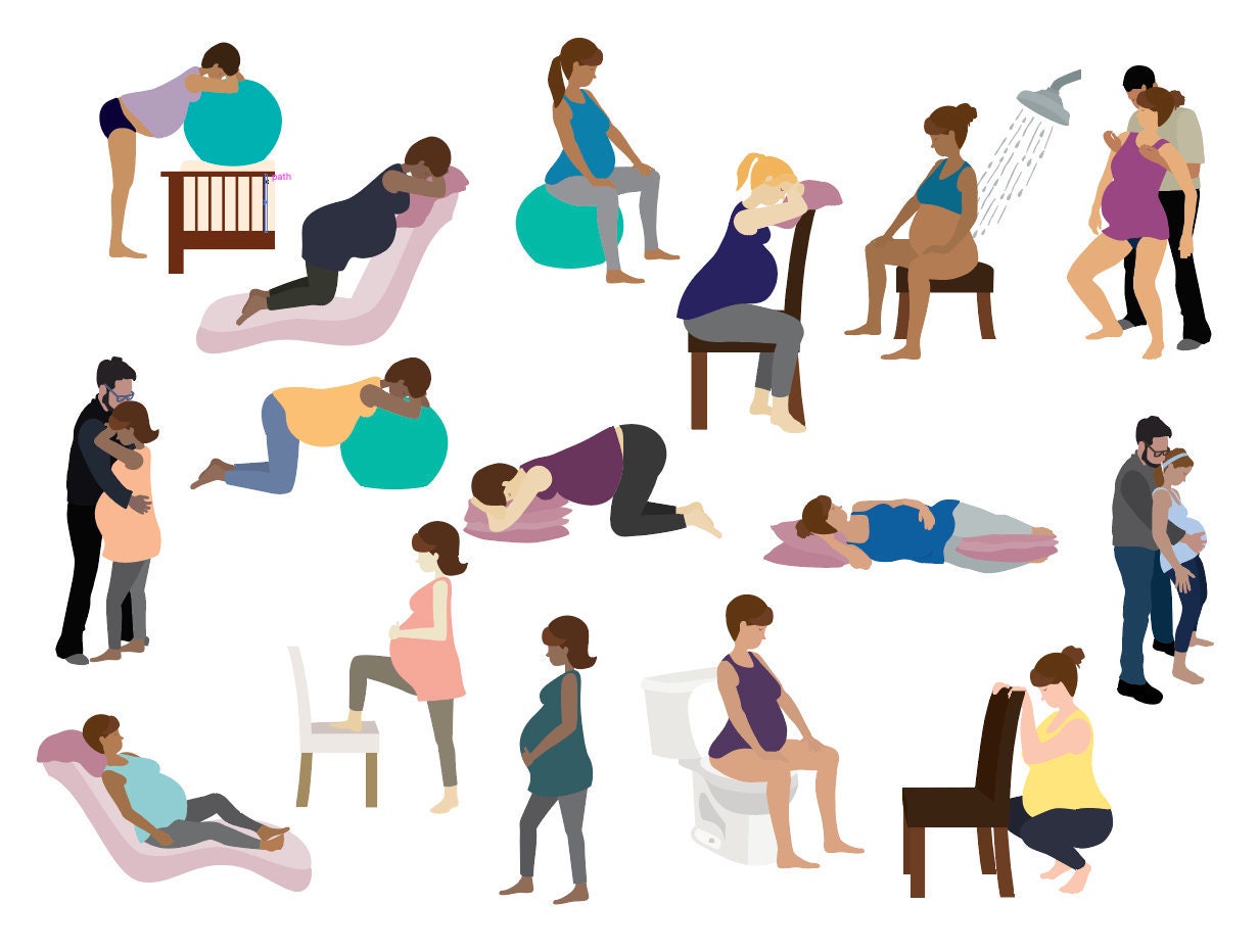 Active Childbirth Positions For Labour Chart Poster Laminated active-childbirth-positions-for-labour-chart-poster-laminated