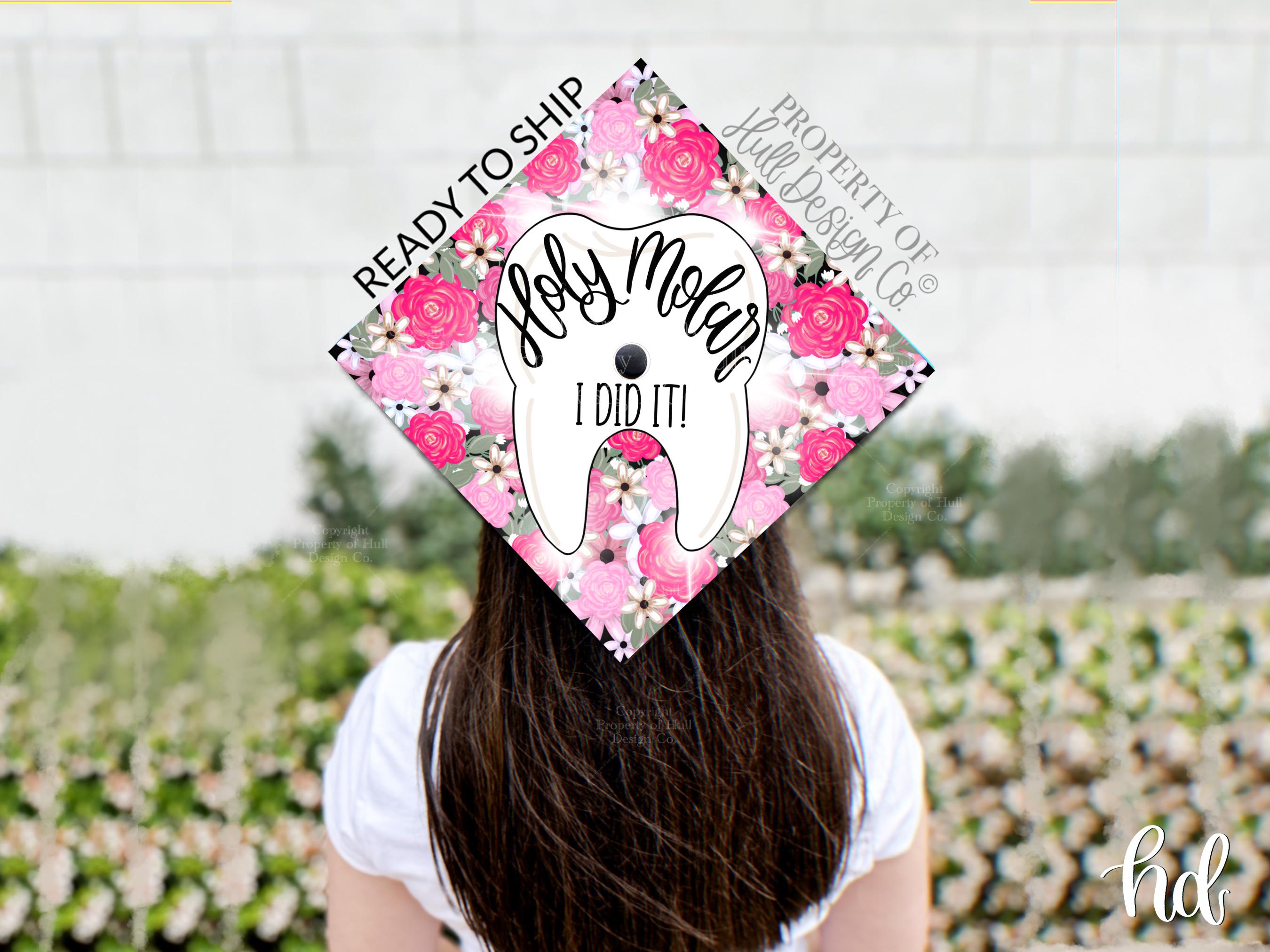 READY TO SHIP Dental Hygiene Graduation Cap Topper - Etsy