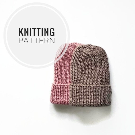 simple knit hat