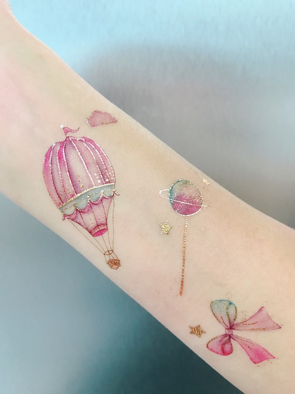 Oh Deer Tattoo  Moon shape màu pastel pha nhẹ với ít màu  Facebook