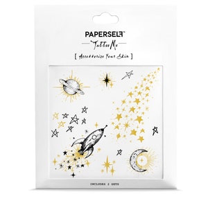 Galaxy Temporary Tattoo