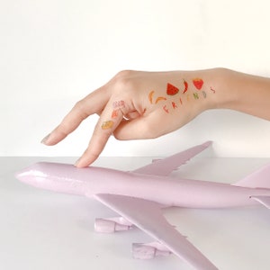 All Lovely Things White Temporary Tattoo