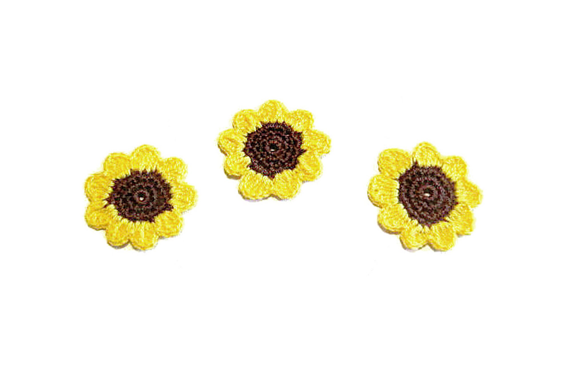 Décoration Voiture Tournesol Dansant Zuzer - Ornement Tableau De Bord, Fleur Au Crochet - Cadeau Original
