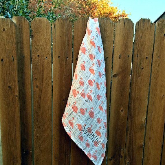 mini muslin blanket
