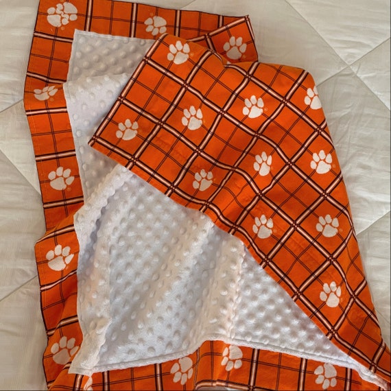 Clemson baby blanket new arrivals