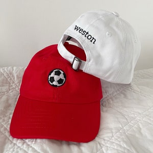 Infant and Youth Baseball Cap-Embroidered-Personalized-Baby Hats-Toddler Hats-Sports-Dance-Football-Basketball-Soccer-Fishing-Golf-Bike