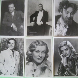 Nur 60 Stück Postkarten Originalfotos aus den 50er-, 60er- und 70er-Jahren mit Schauspielern aus der UdSSR, ausländischen Schauspielern, Sängern, Tänzern, Ballerinas und Opernsängern