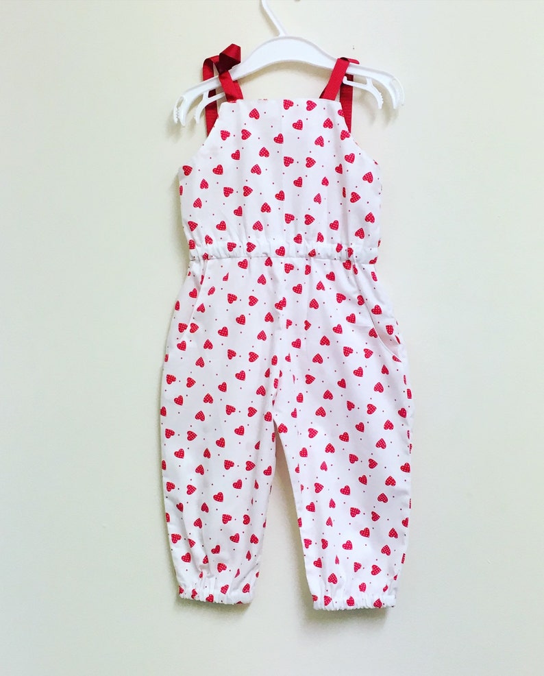 childrens clothing Valentine/'s Day outfit Childrens jumpsuit heart jumpsuit my first valentines valentines jumpsuit love heart