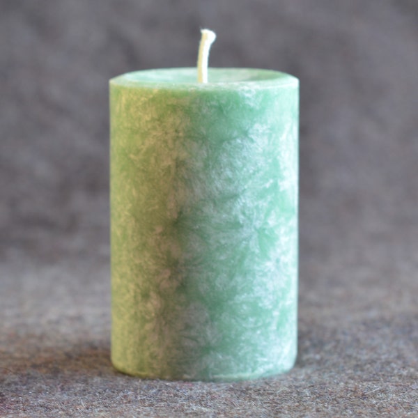 Nice choice of 2 by 3 inch Organic Palm Wax Pillar Candles