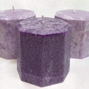 Choice of Gorgeous Lavender Organic Palm Wax Candle