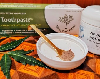 Neem Bark Cinnamon & Clove Toothpowder