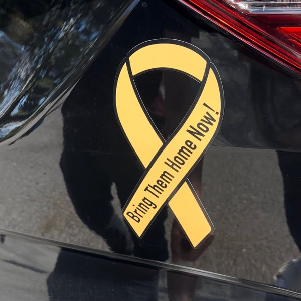 Bring Them Home Ribbon Decal