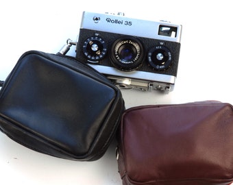 Evening Leather /& Clear Crystal Phone//Digital Camera Bag