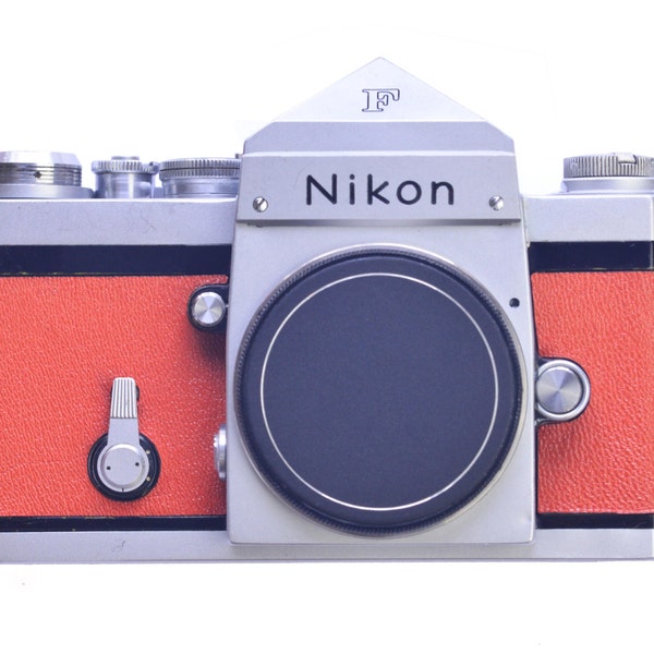 Nikon F W/Eye Level Finder Camera Cover - Genuine Leather