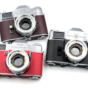 Kodak Retina Reflex Cameras - Replacement Cover -S, III, IV -Recycled Leather - Moroccan Texture