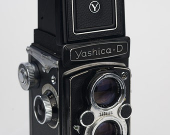 Yashica D, Yashica Mat of Yashica Mat LM - vervangende hoes - lasergesneden gerecycled leer - Marokkaans