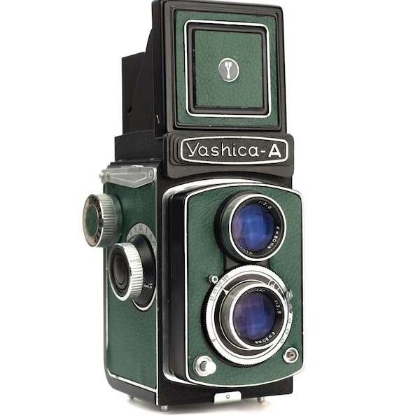 Yashica TLR Cameras Replacement Cover - Laser Cut Recycled Leather - Moroccan