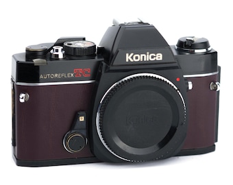 コニカ AUTOREFLEX T3 HEXANON AR 50mm F/1.4 Konica Auto Reflex T3 Hexanon AR 50mm F1.4 SLR film camera