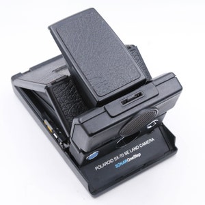 Polaroid SX-70 Land Camera SE Genuine Leather Replacement Cover W/ Instructions