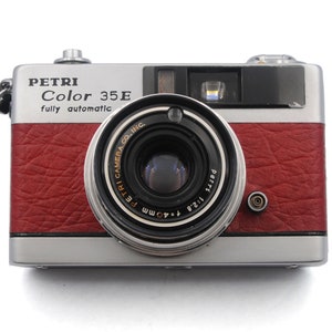 Petri Color 35 E Fully Automatic Replacement Cover - Genuine Leather - Grainy