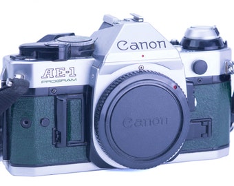 Canon AE-1 Program Replacement Leatherette Cover - Genuine