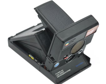 イタリア製、SLR 680 Polaroid、SLR 690用ハンドメイドブラックレザー