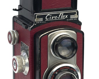 Ciroflex Model E Working TLR Film Camera With 85mm 1:3.5 Lens
