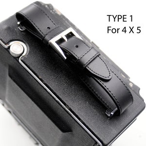 Graflex Press Cameras Hand Strap Replacement -  Genuine Leather - Speed Graphic And Crown Graphic