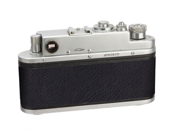 Zorki - 4 Camera Replacement Cover Laser Cut - Genuine Leather - Etsy