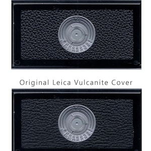 Housse de rechange en similicuir pour porte dérobée Leica M4, M3, M2 et M1 découpée au laser image 1