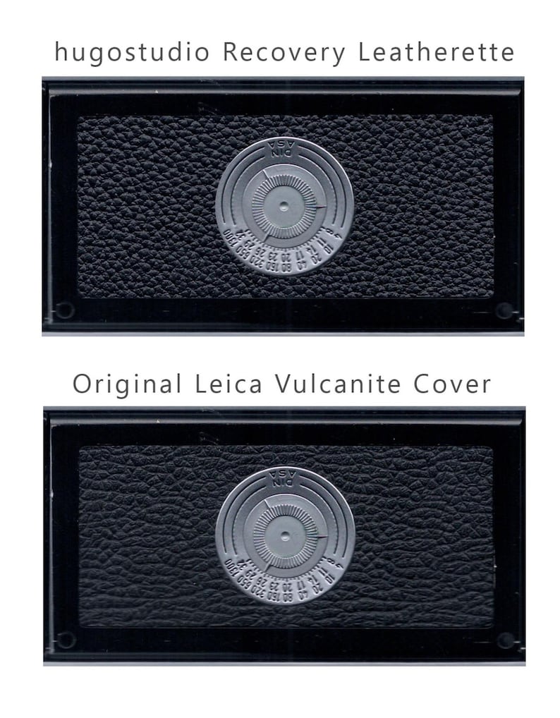 Housse de rechange en similicuir pour porte dérobée Leica M4, M3, M2 et M1 découpée au laser image 1