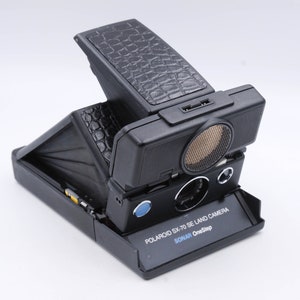 Polaroid SX-70 Land Camera SE Recycled  Leather Replacement Cover W/ Instructions