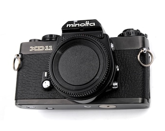 Minolta XD , XD 5, XD7 oder XD 11 Ersatzhülle Laser cut - Echtleder