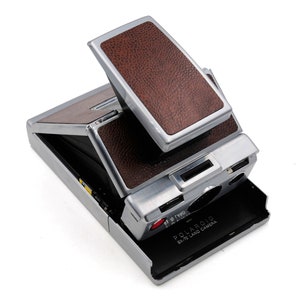 Polaroid SX-70 Land Camera Replacement skin cover - Laser Cut Recycled Leather