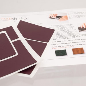 Polaroid SX-70 Model 2 Leatherette Replacement Cover W/ Instructions - Colors Similar To The Original