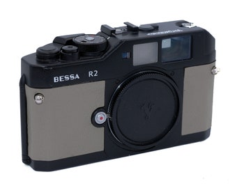 Voigtlander Bessa R2 Replacement Leather Cover - Genuine Leather